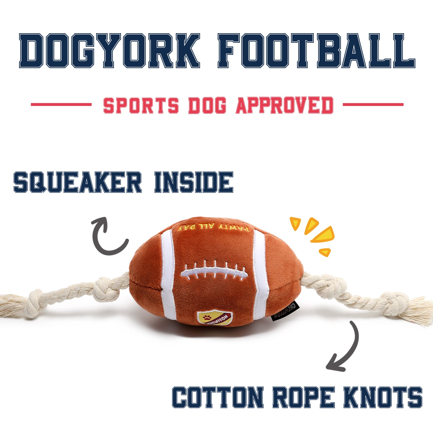 Cotton Rope Football – CHEWFFON
