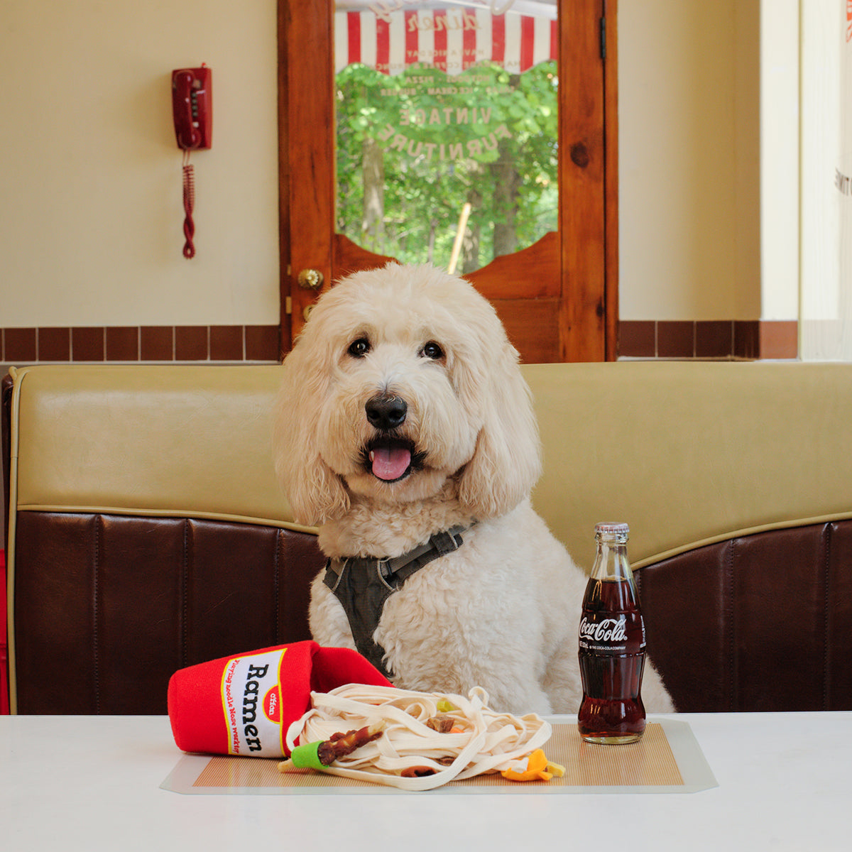 Ramen Dog Sniff Plush Toy